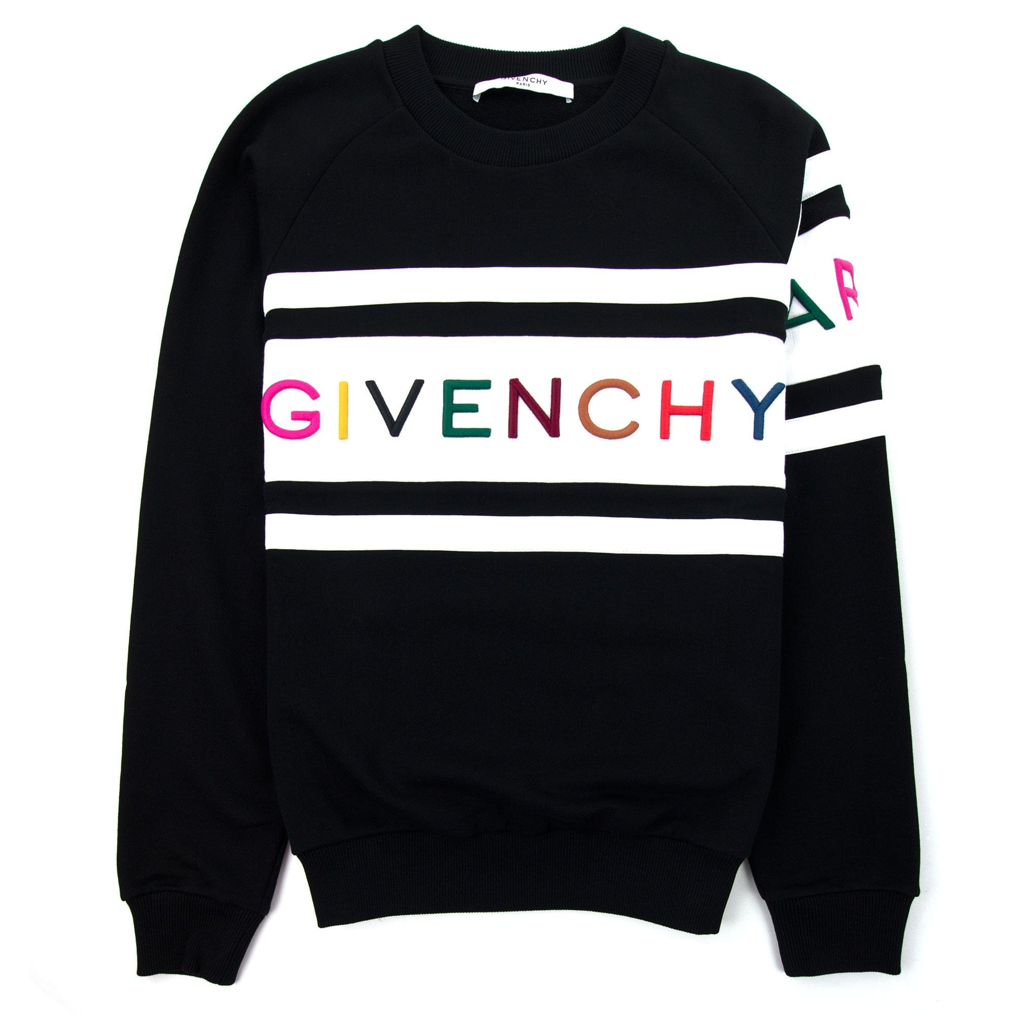 Givenchy Embroidered Sweatshirt Black/white