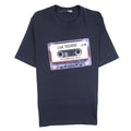 Love Moschino Cassette Print Logo T-Shirt Black
