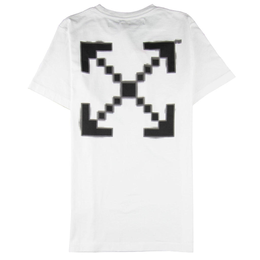 Off White C/o Virgil Abloh Scaffolding-print T-shirt White 0110