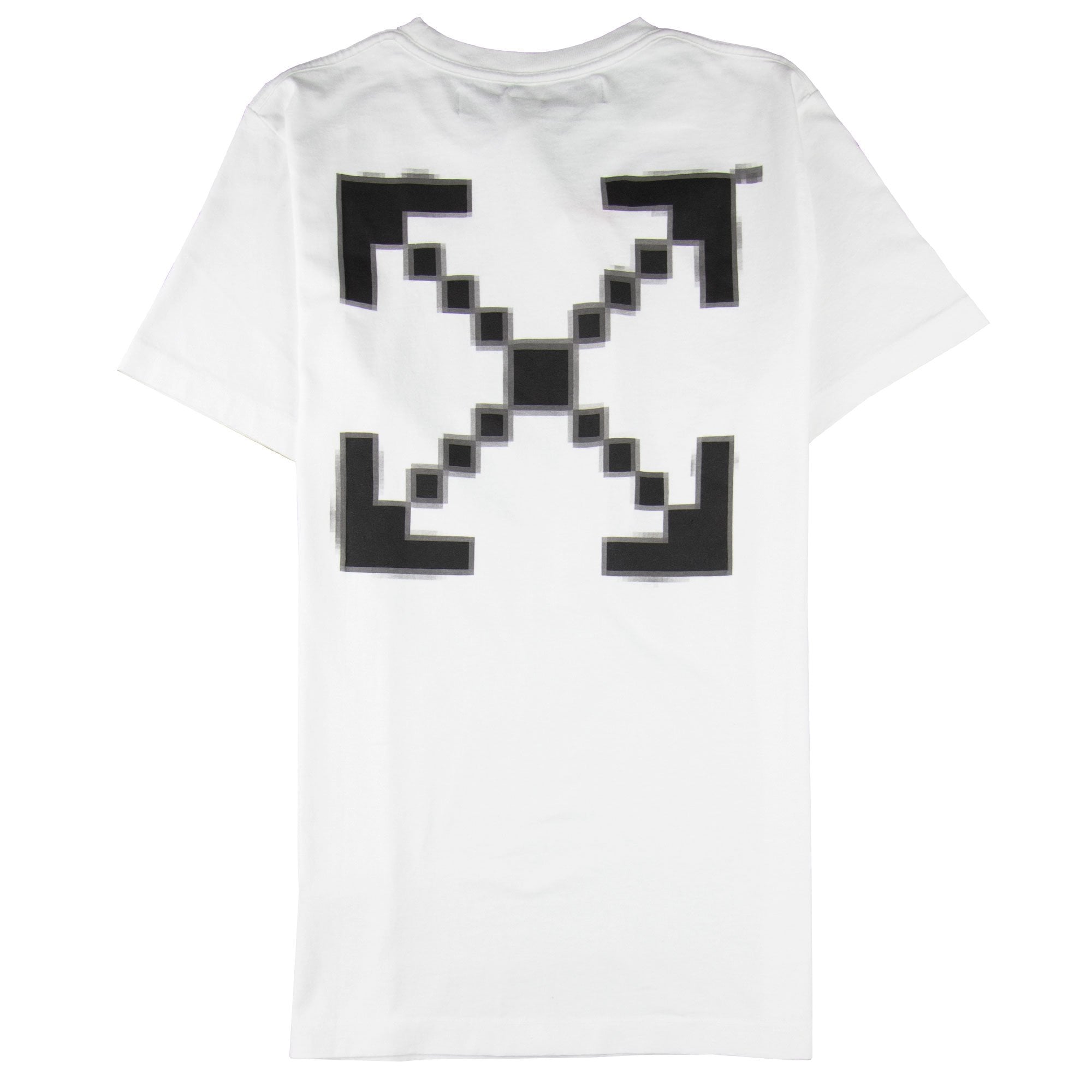 Off White C/o Virgil Abloh Scaffolding-print T-shirt White 0110