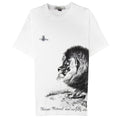 Vivienne Westwood Anglomania Lion Print T-shirt White 100