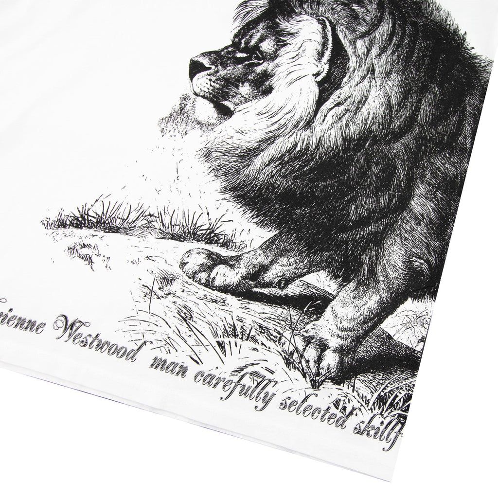 Vivienne Westwood Anglomania Lion Print T-shirt White 100
