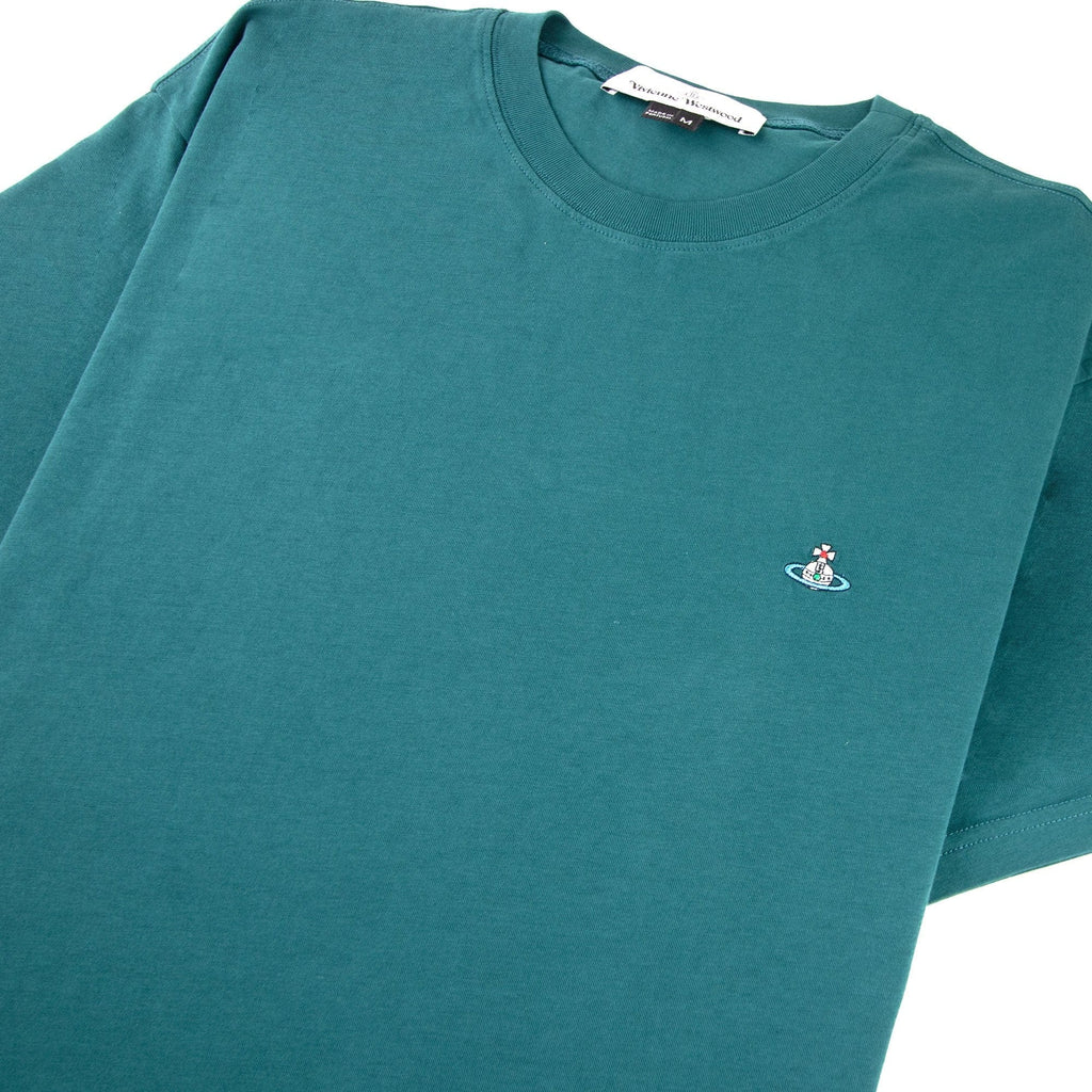 Vivienne Westwood Orb T-shirt Turquoise 616
