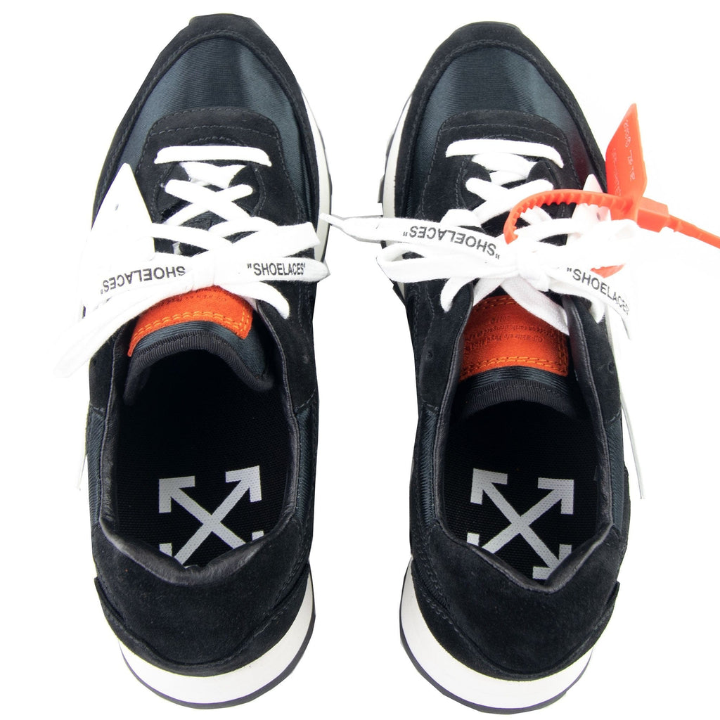 Off White Runner Arrow Sneakers Black/White