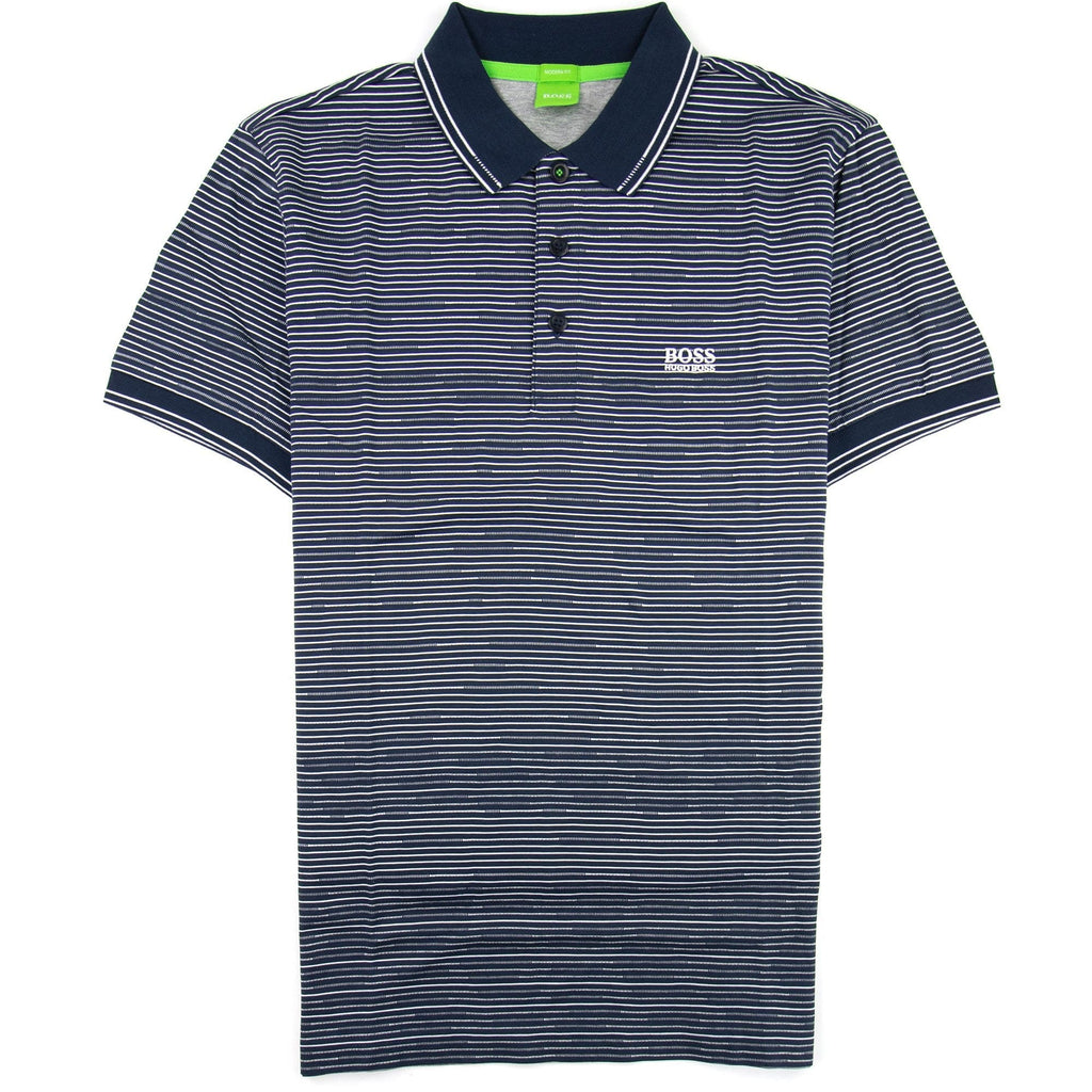 Hugo Boss Paddy 2 Stripe Polo Navy