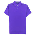 Polo Ralph Lauren Slim Fit Short Sleeve Polo Racing Purple