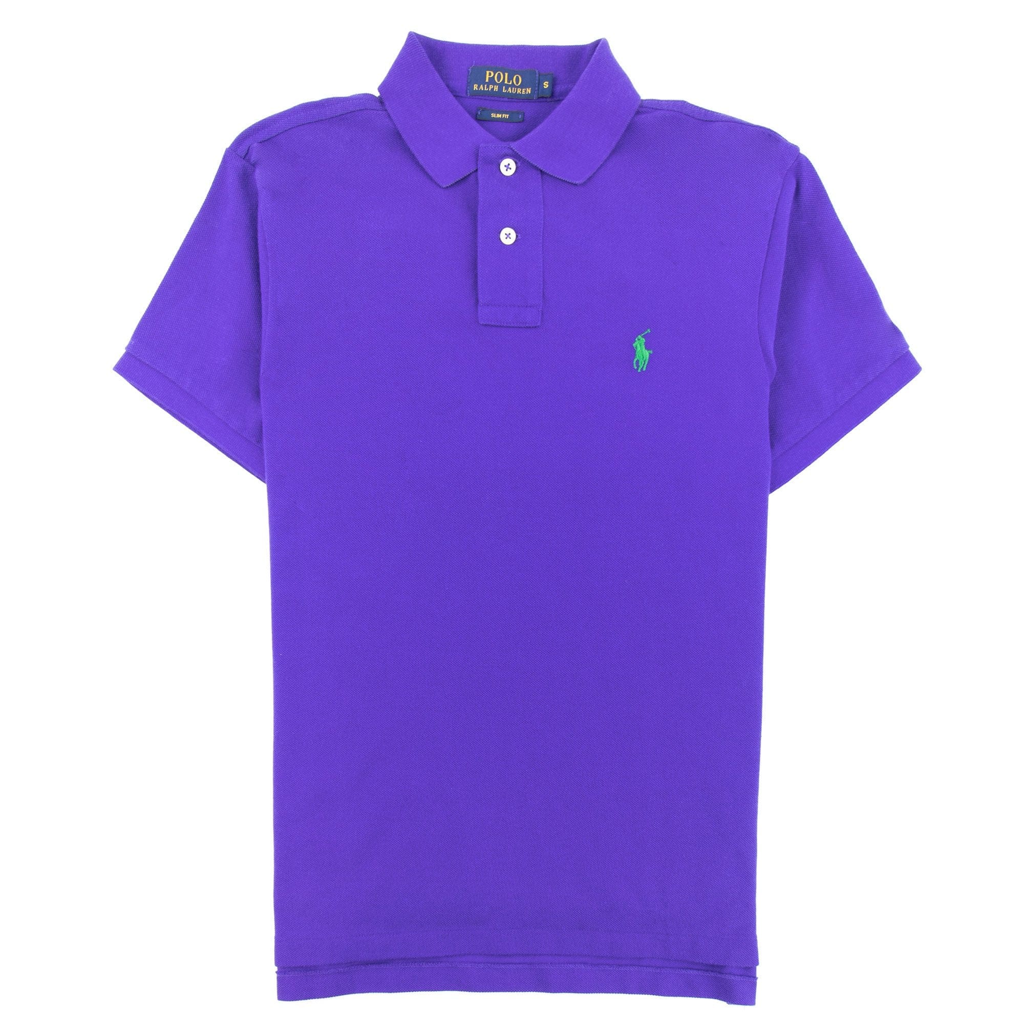 Polo Ralph Lauren Slim Fit Short Sleeve Polo Racing Purple
