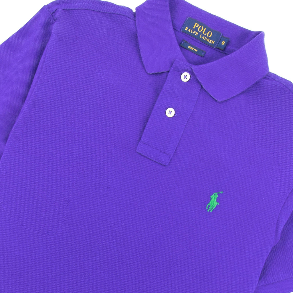 Polo Ralph Lauren Slim Fit Short Sleeve Polo Racing Purple