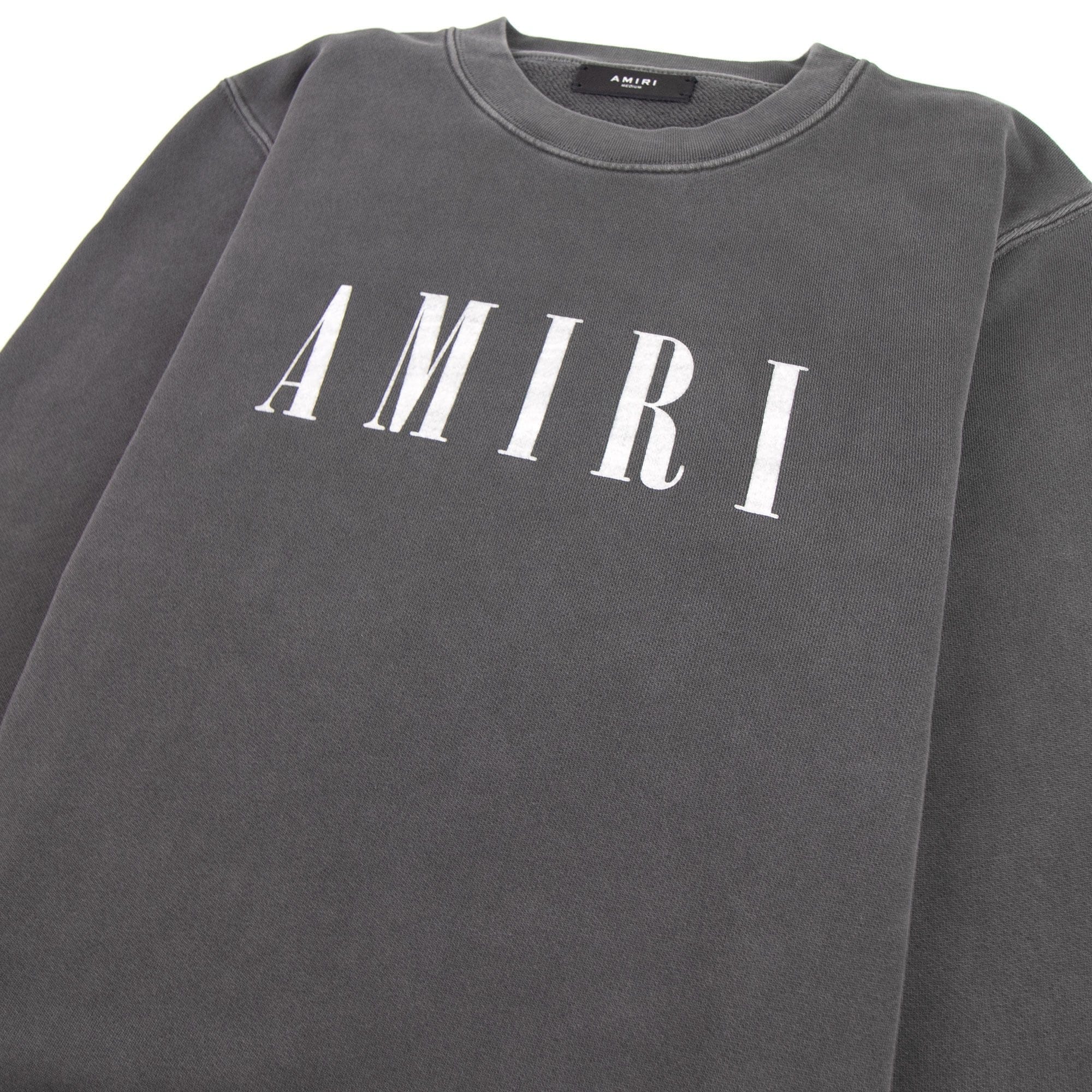 Amiri Core Crew Neck Sweatshirt Vintage Black/White