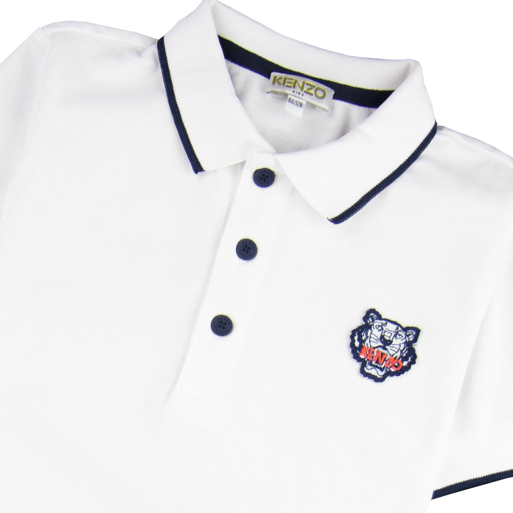 Kenzo Kids Polo Shirt White