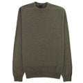 Hugo Boss Bacio Lambswool Sweatshirt Dark Olive