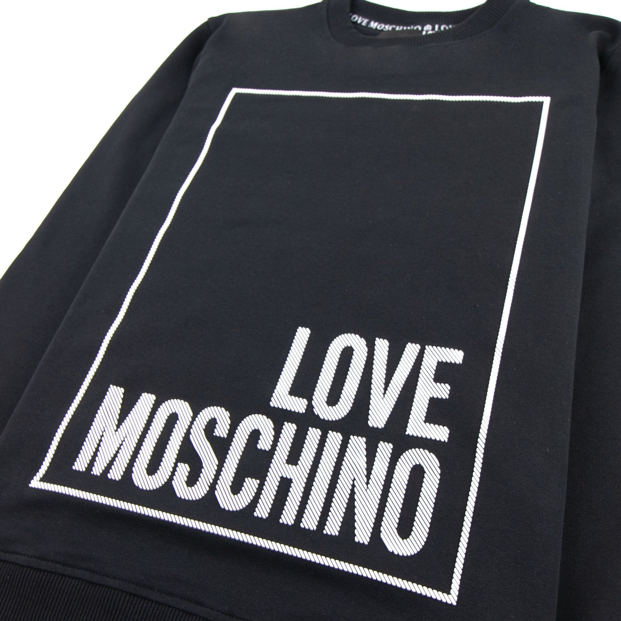 Love Moschino Box Logo Sweater Black