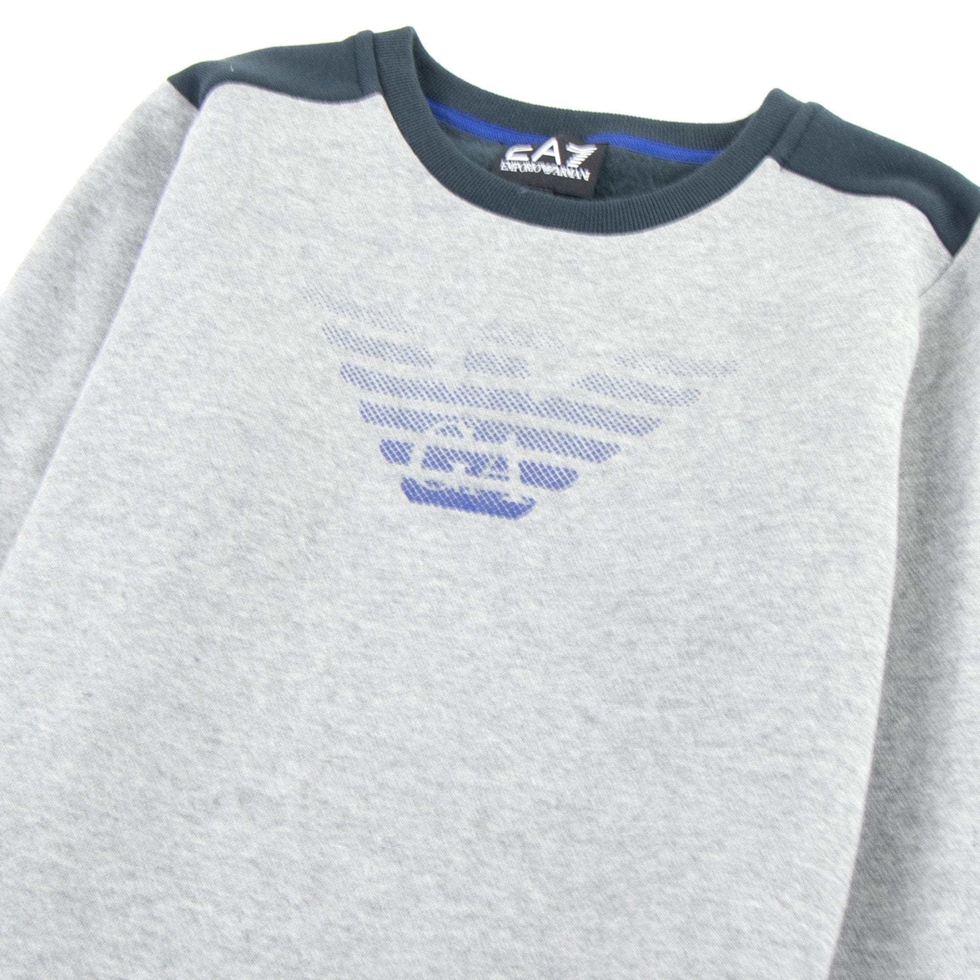 EA7 Junior Sweatshirt Medium Grey Melange