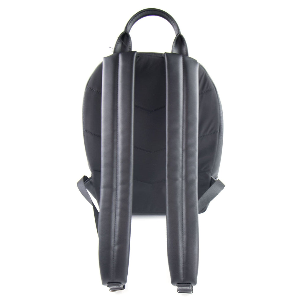 Emporio Armani Metallic Logo Backpack Black
