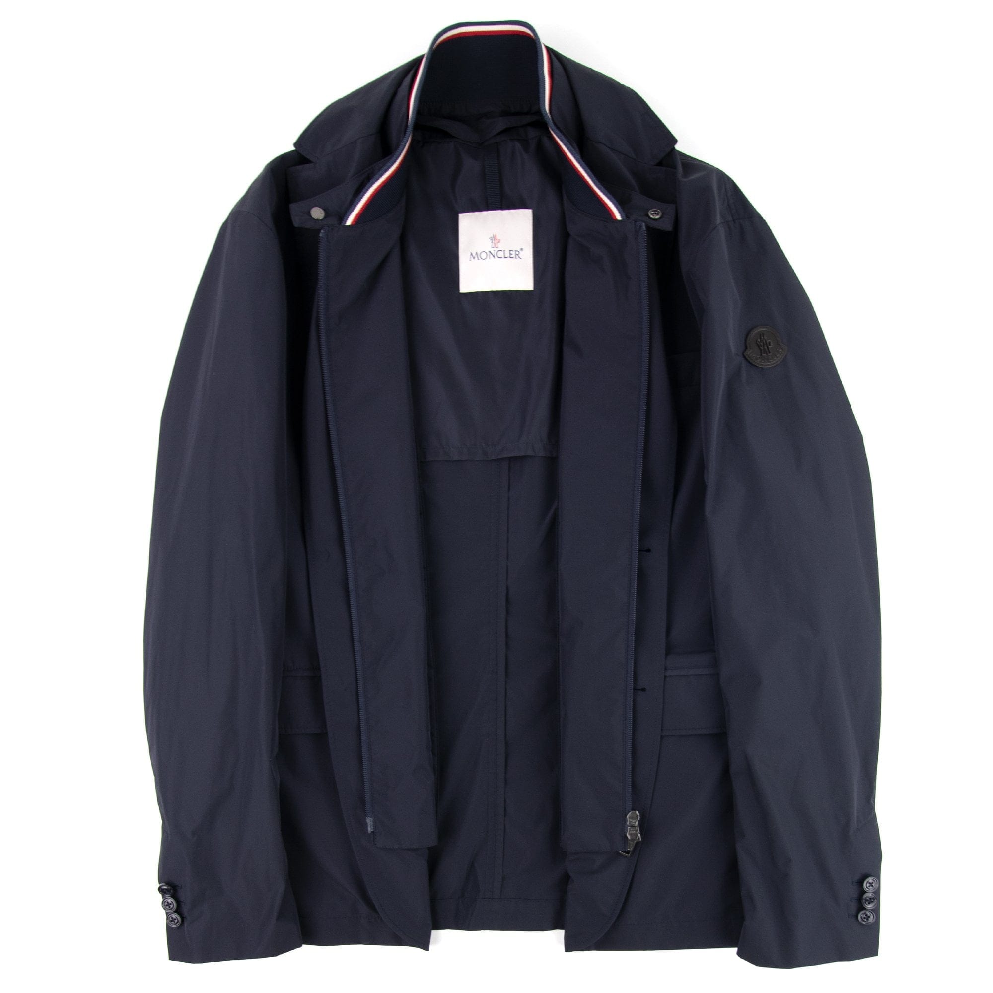 Moncler Mayenne Blazer Jacket Navy Blue 742