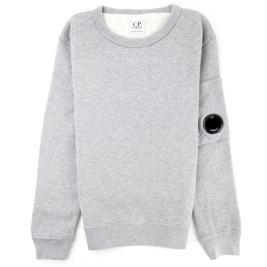 C.P. Company Undersixteen Lens Fleece Sweatshirt Grey M93