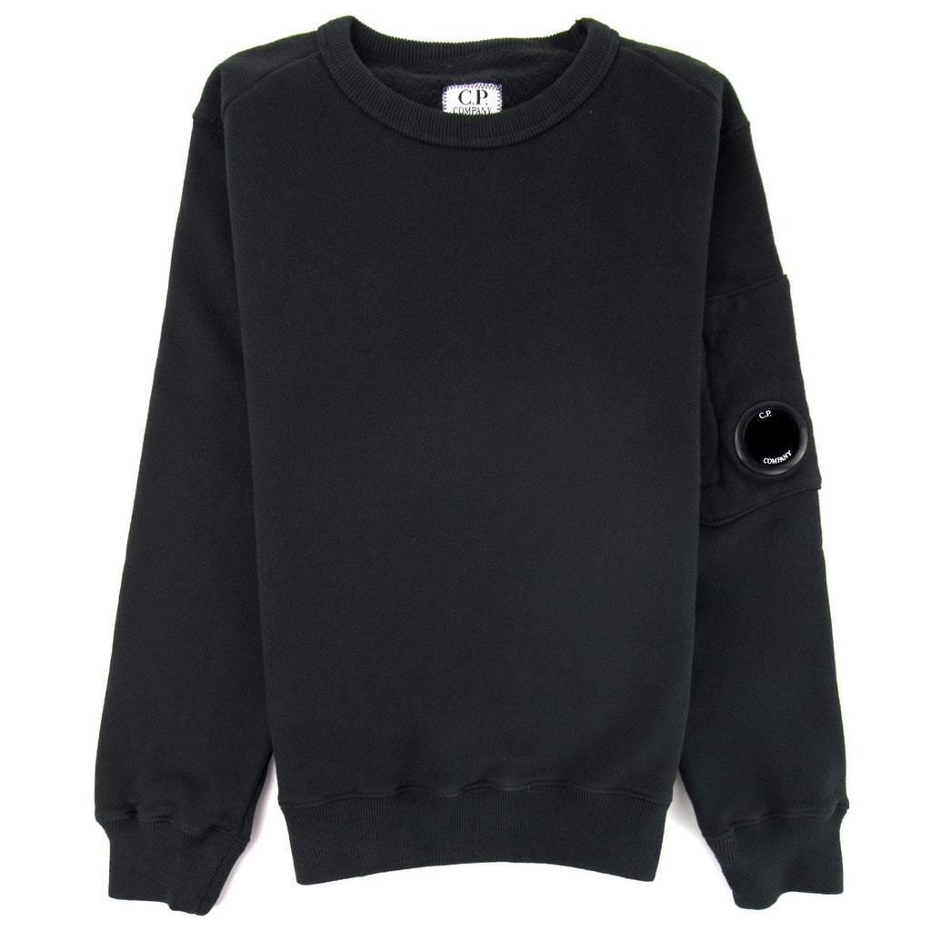 C.P. Company Undersixteen Lens Fleece Sweatshirt Black 999