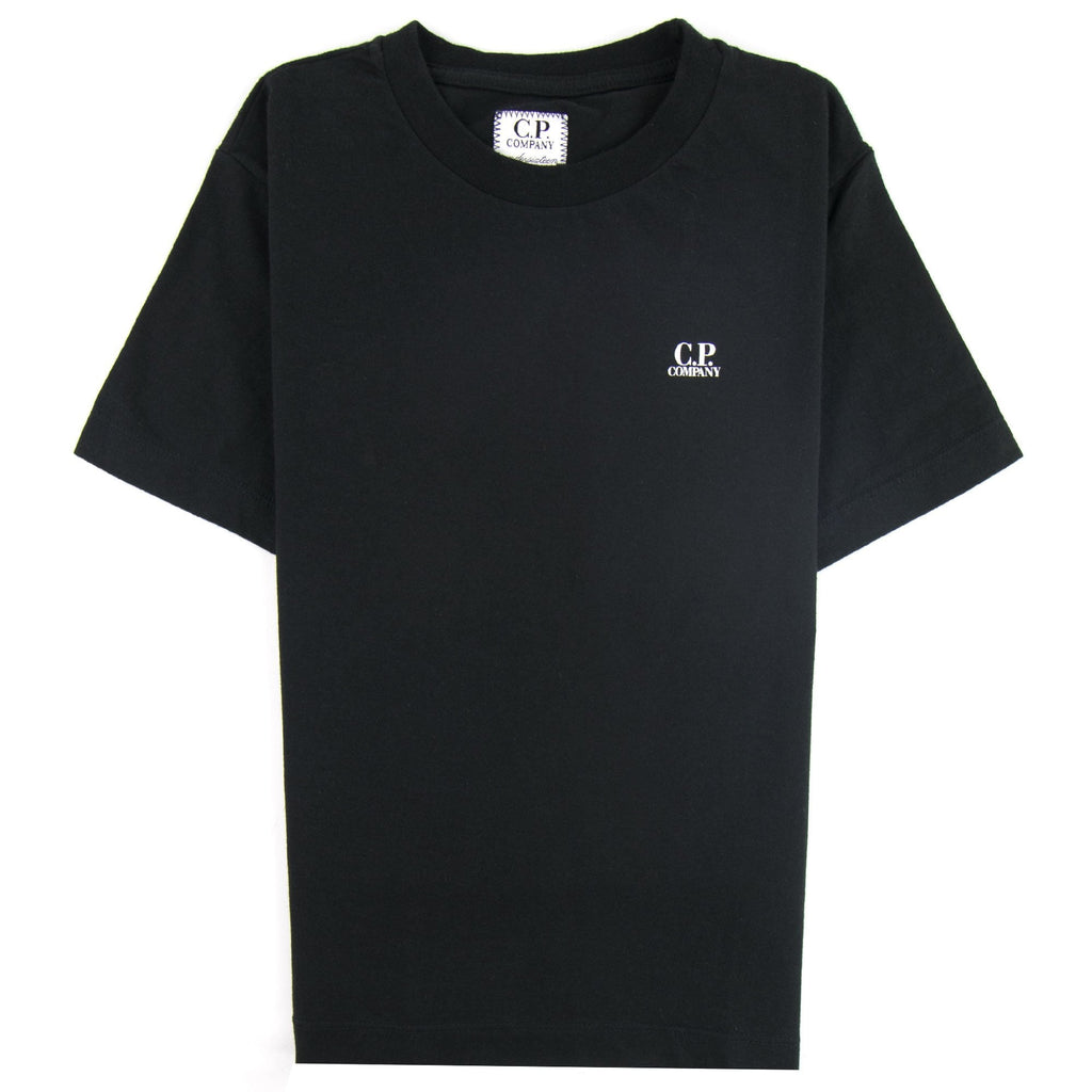 CP Company Undersixteen Comics & Cars Back Logo Tee Black 999
