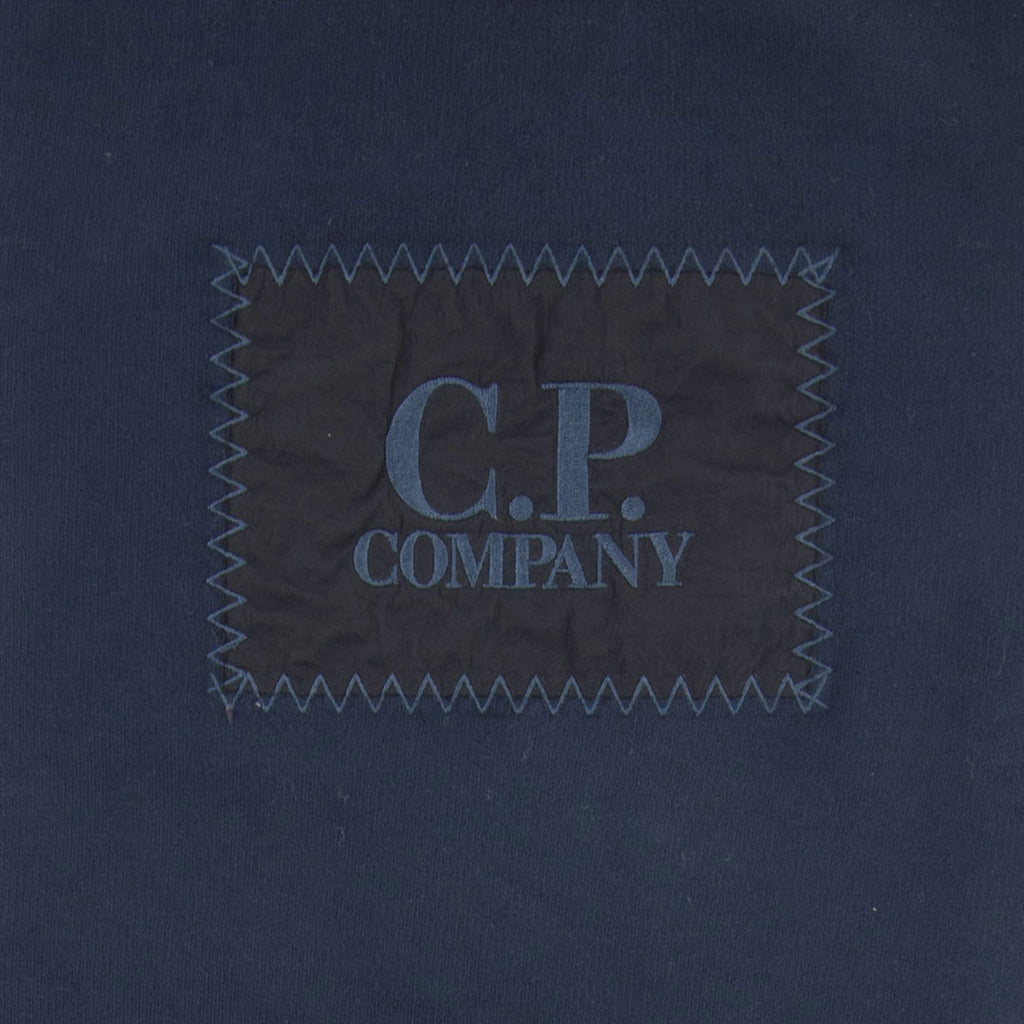 C.P Company Undersixteen Lens Fleece Patch Sweatshirt Navy 888