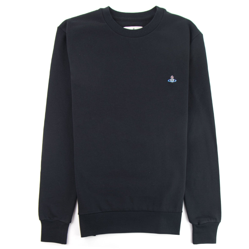 Vivienne Westwood Roundneck Logo Sweatshirt Black
