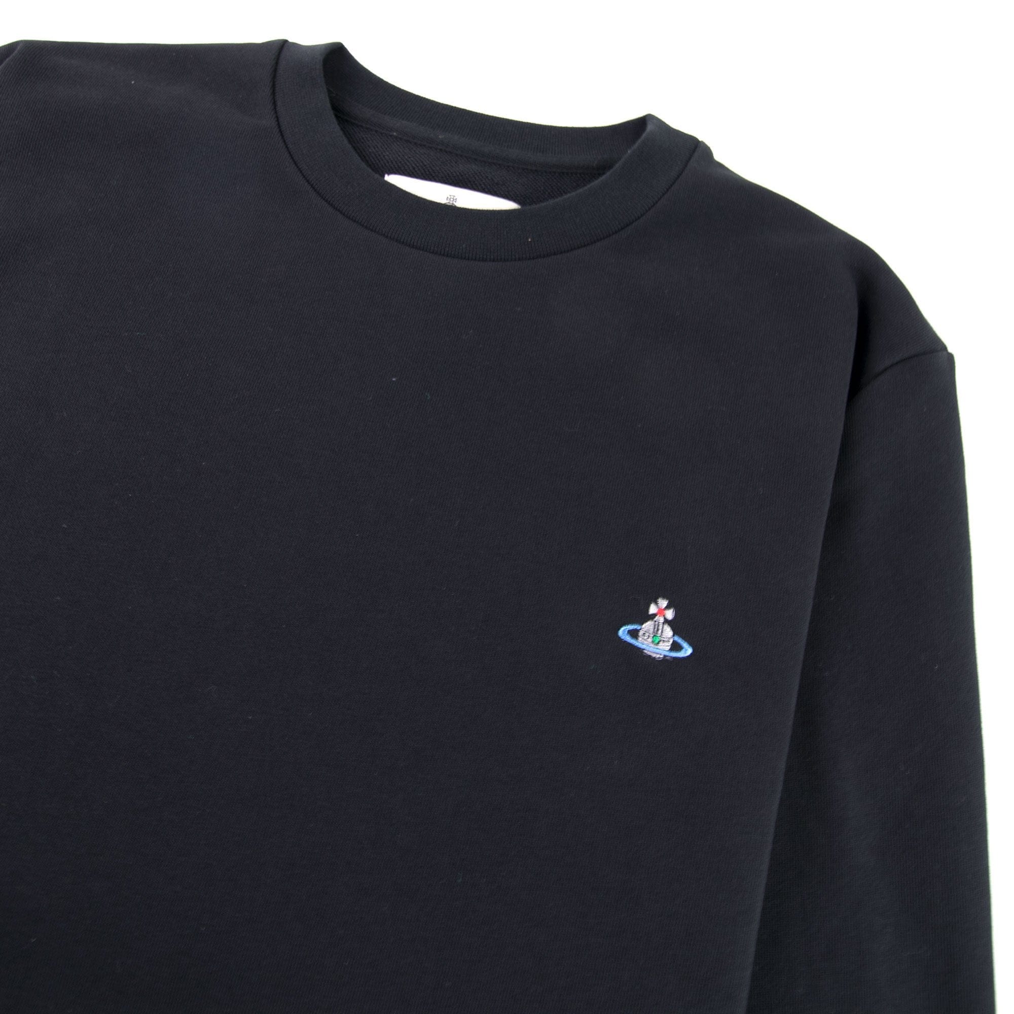 Vivienne Westwood Roundneck Logo Sweatshirt Black