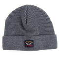 Paul And Shark Thin Ribbed Wool Hat Grey 664
