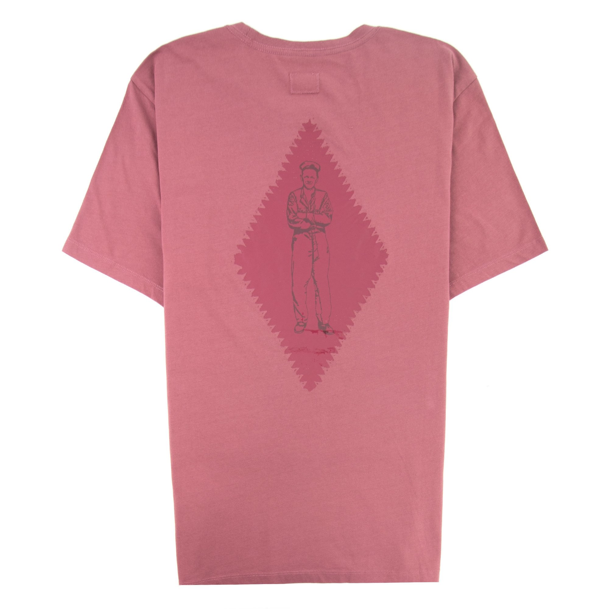 CP Company Diamond Pocket T-shirt Roan Rouge 583