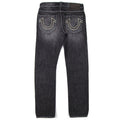 True Religion Geno Stitch Logo Jean Grey Black