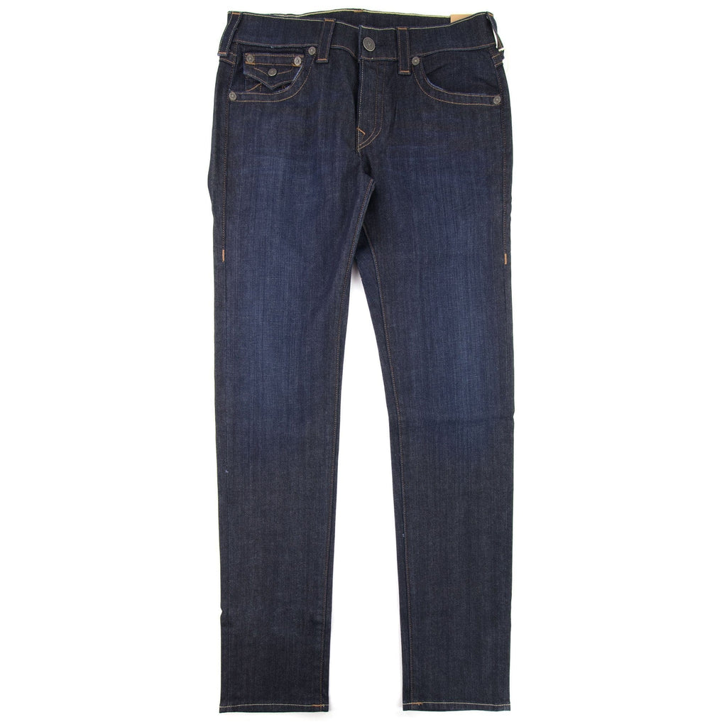 True Religion Rocco W/flap Relaxed Skinny Dark Denim