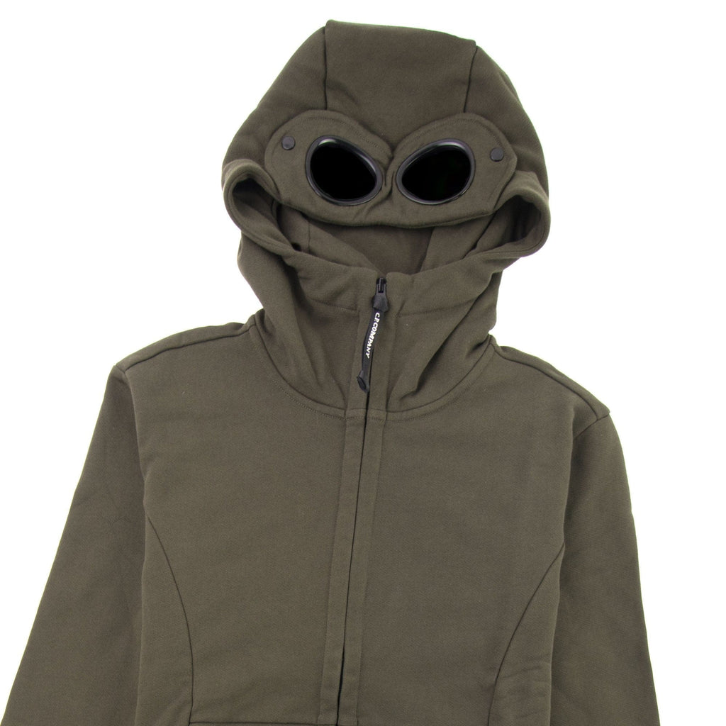 CP Company Hooded Sweat Goggle Khaki 922