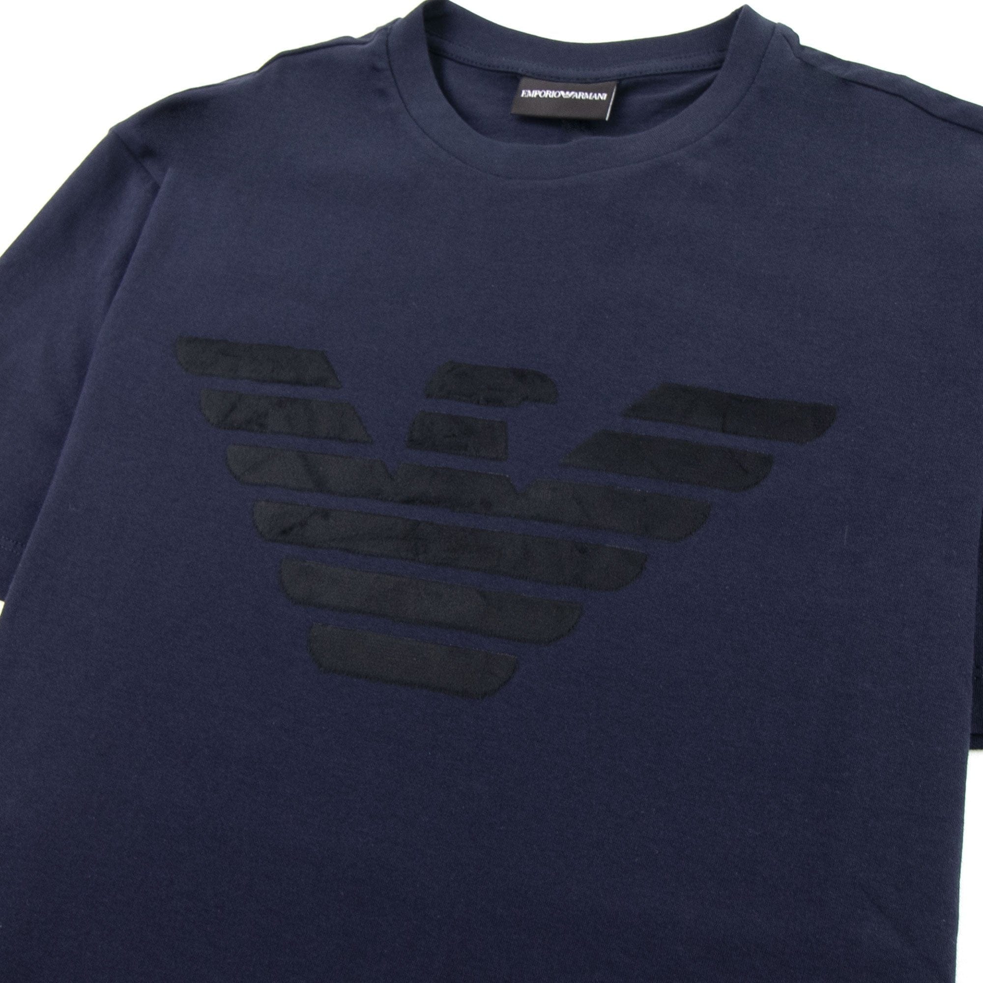 Emporio Armani Eagle Logo T-shirt Navy Blue 0922