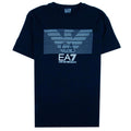 EA7 Letter Eagle Logo T-shirt Dark Blue