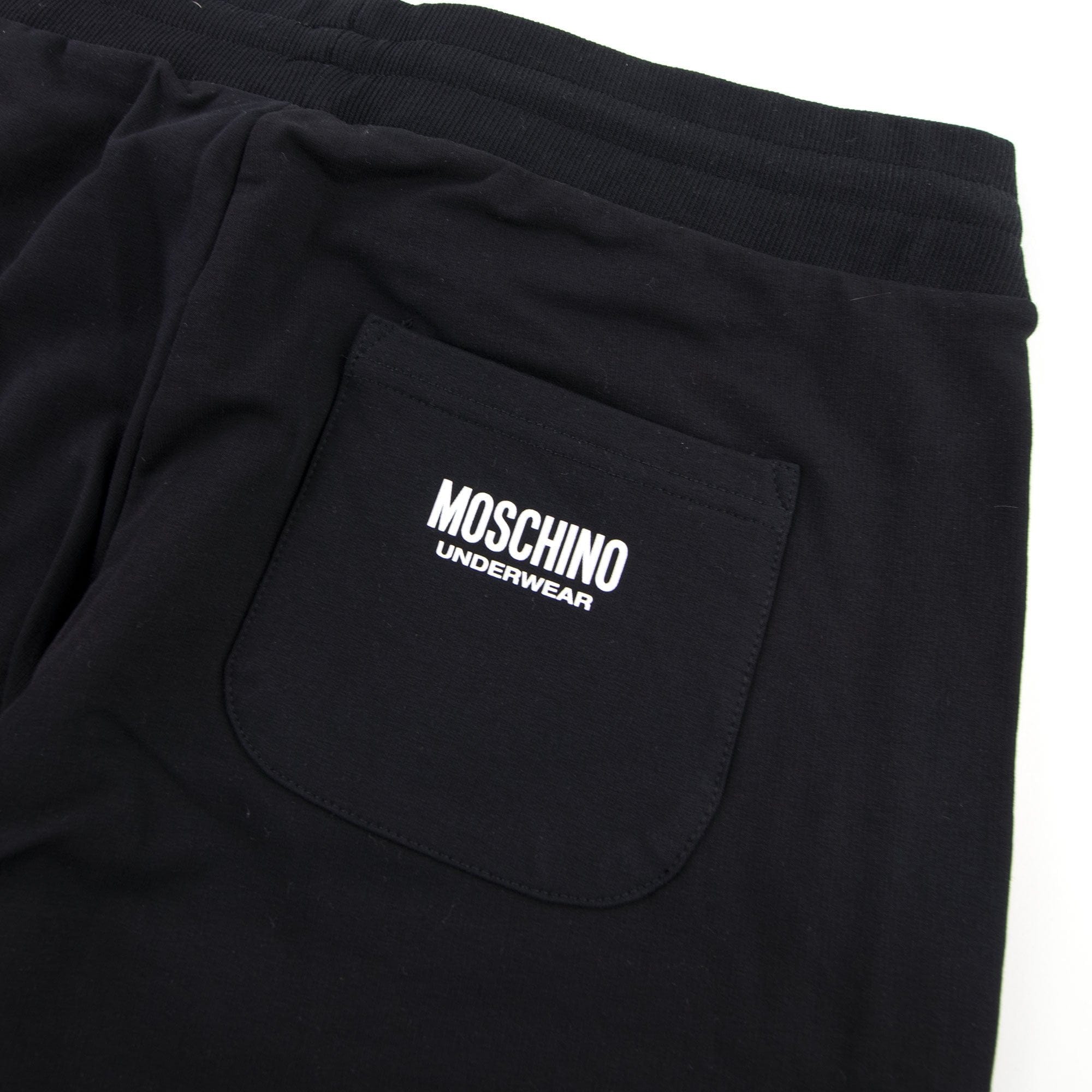 Moschino Underwear Logo Tape Shorts Black 0555