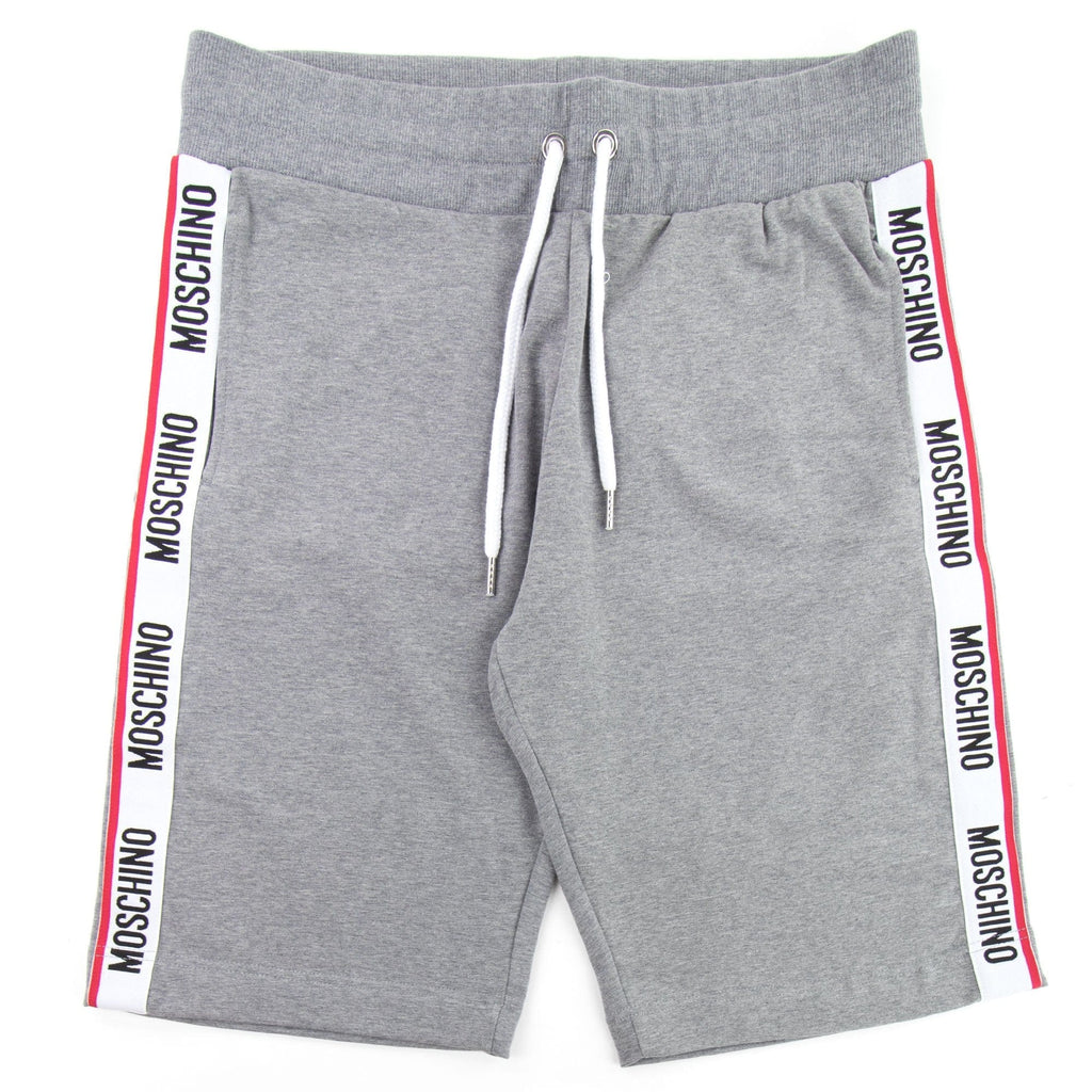 Moschino Underwear Logo Tape Shorts Grey 0506