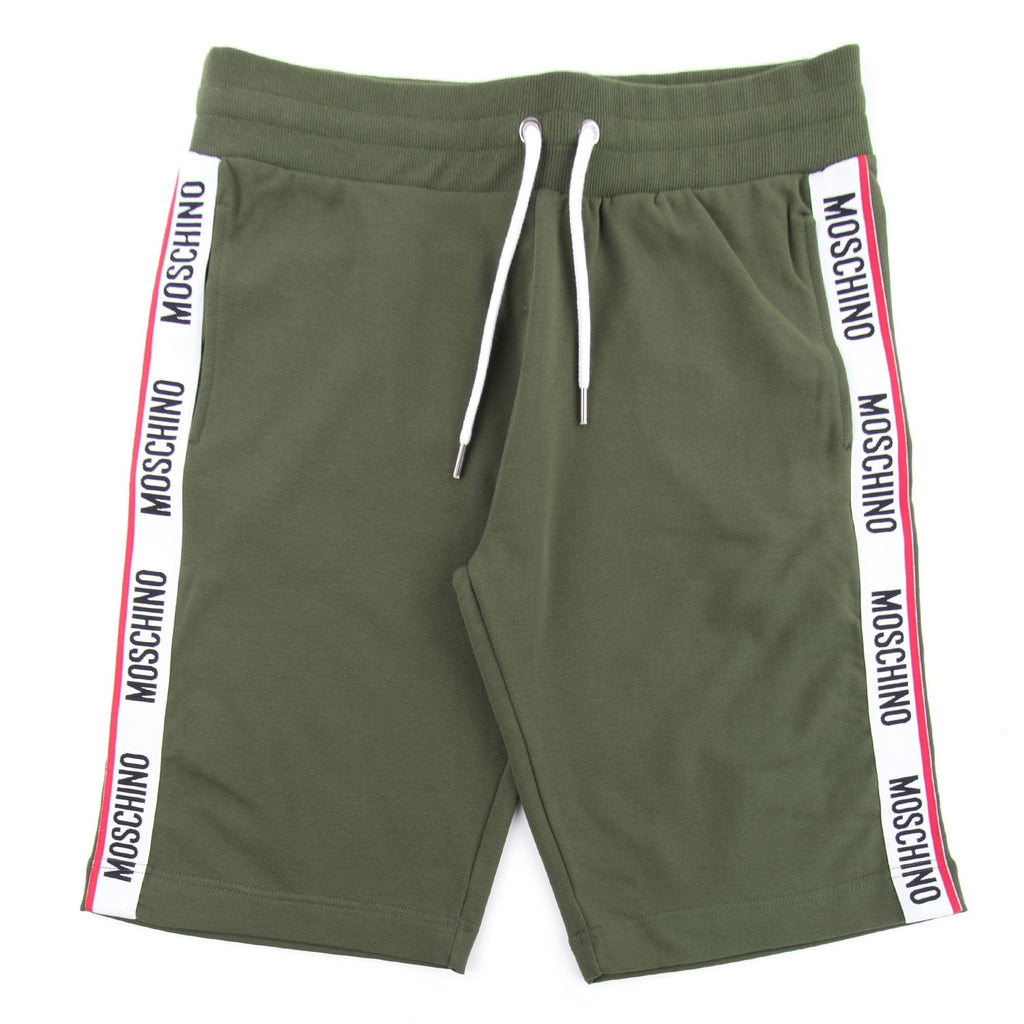 Moschino Underwear Logo Tape Shorts Khaki 0430