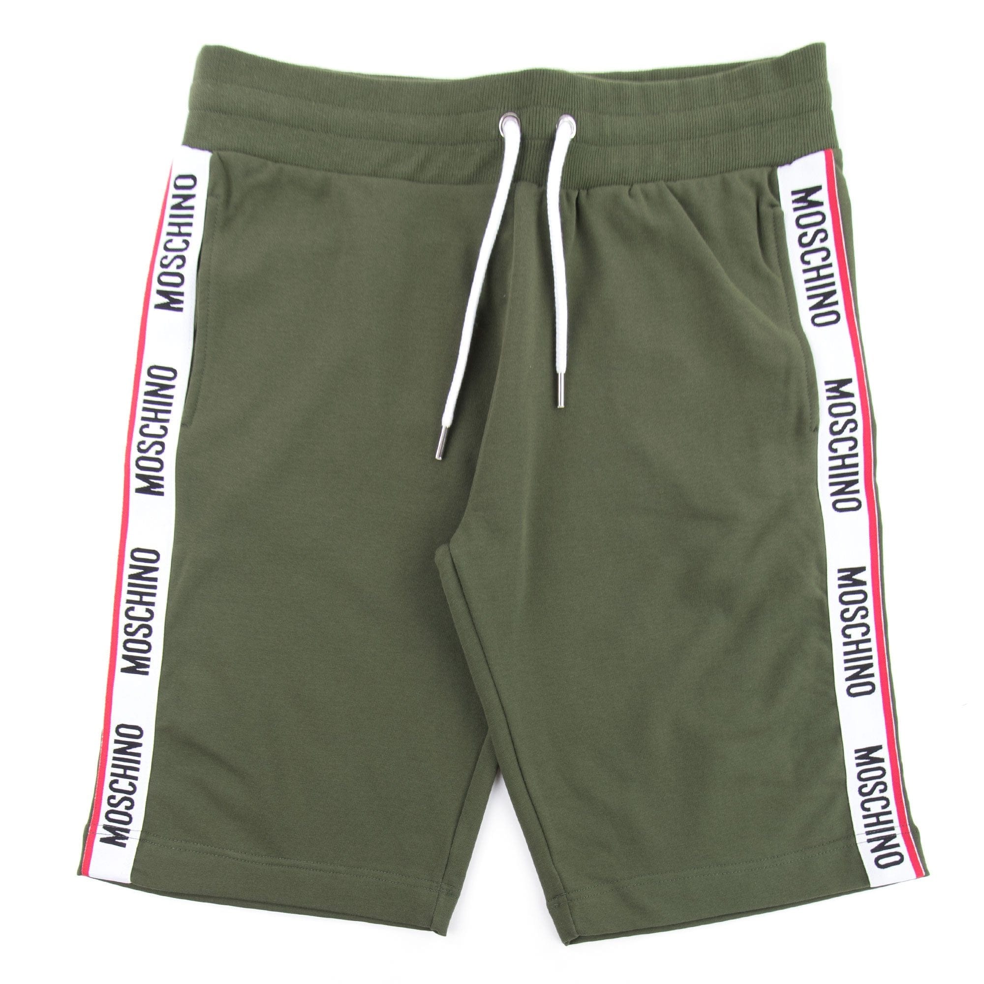 Moschino Underwear Logo Tape Shorts Khaki 0430