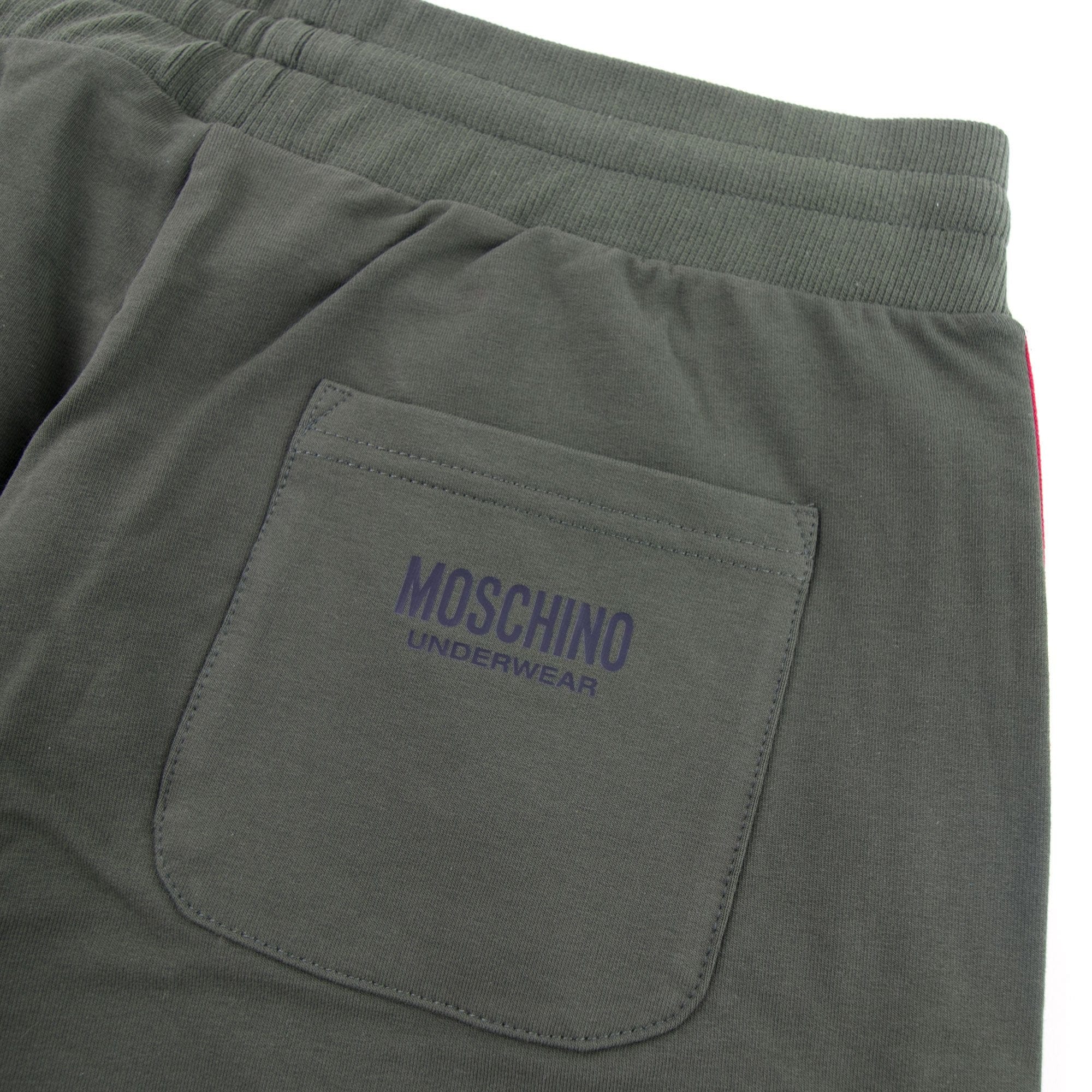 Moschino Underwear Logo Tape Shorts Khaki 0430
