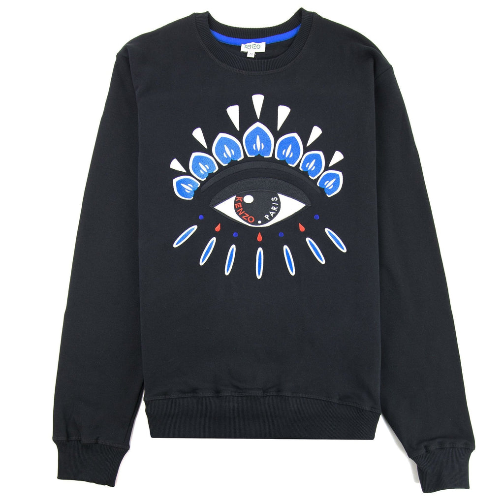 Kenzo Eye Sweatshirt Black/Blue