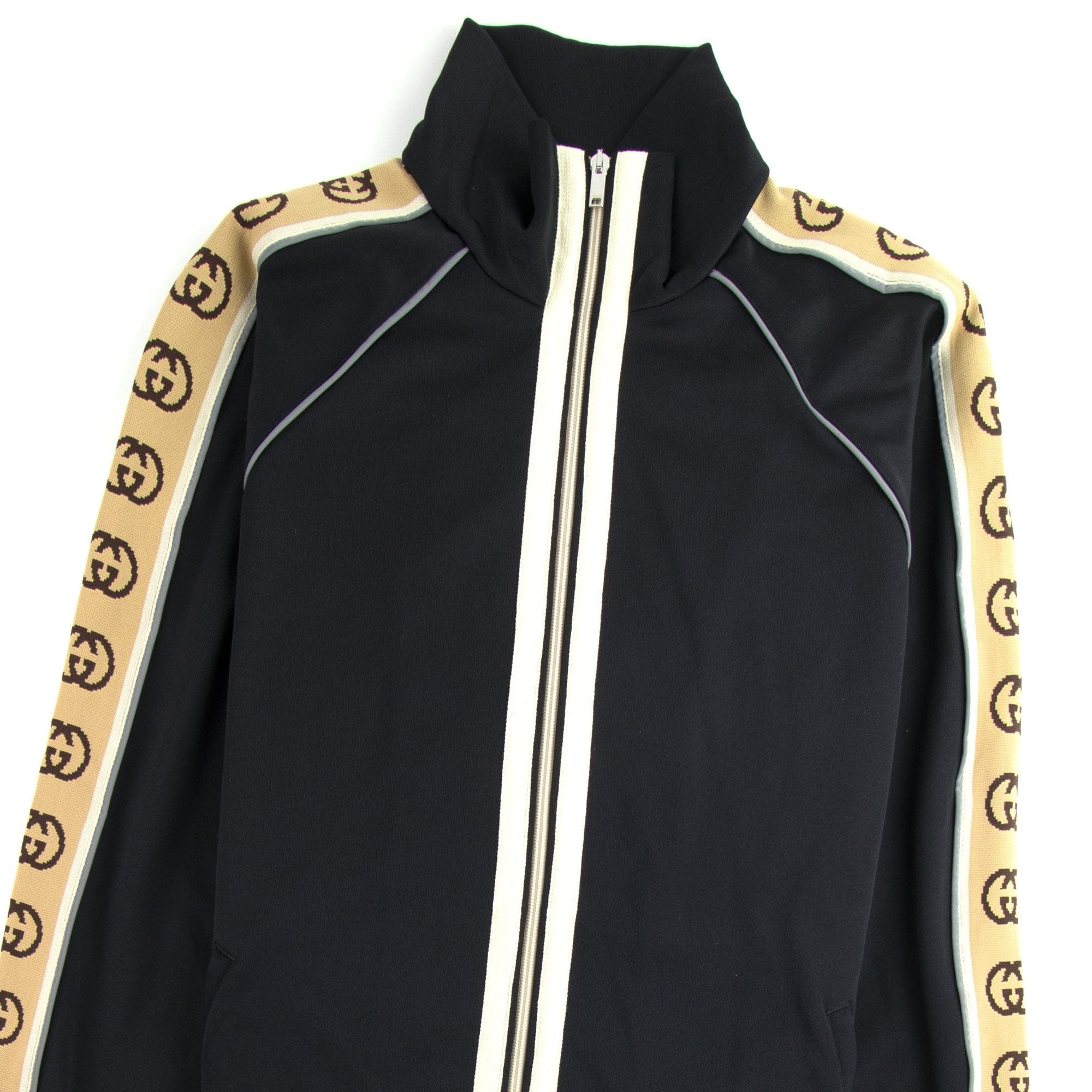 Gucci Oversize Technical Jersey Jacket Black