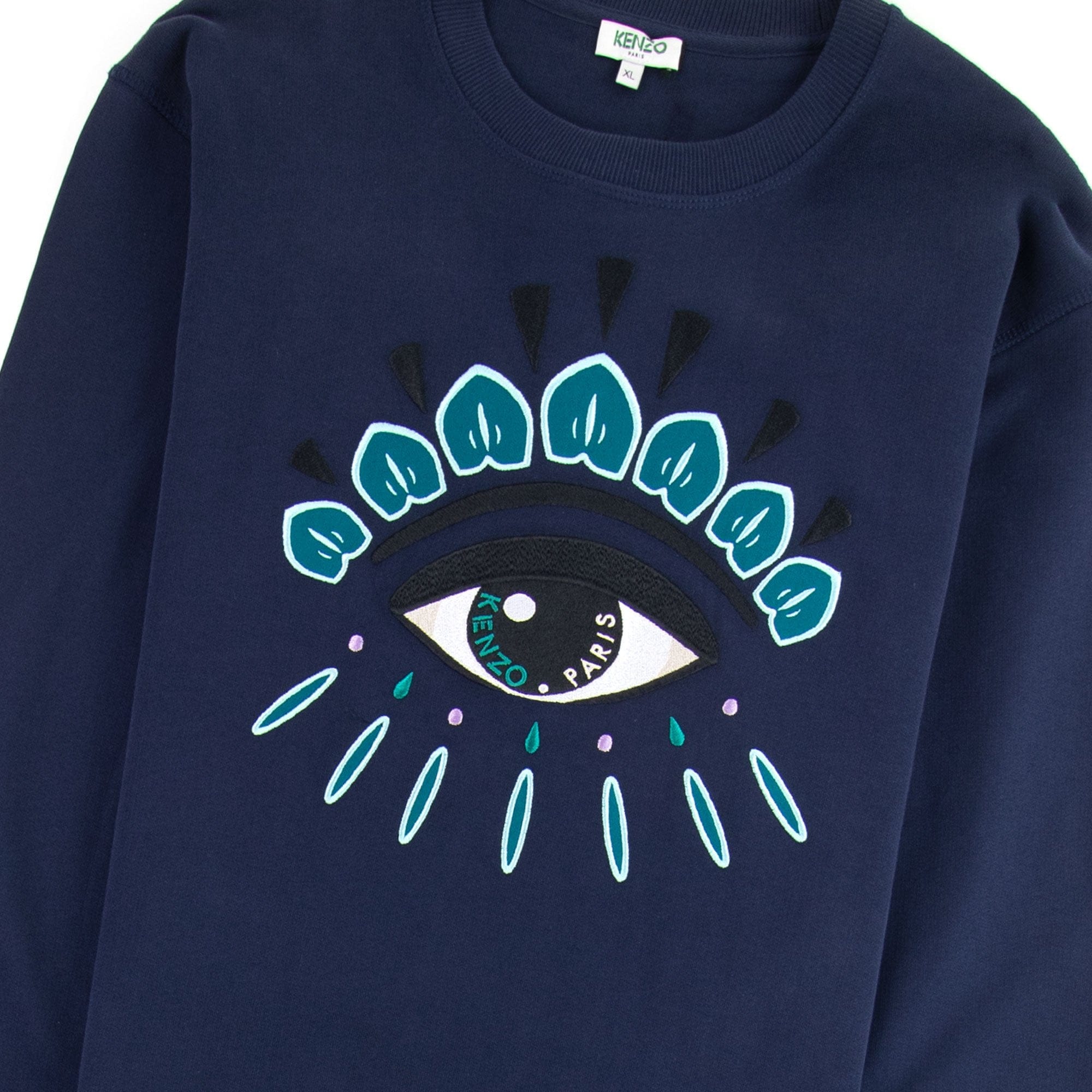 Kenzo Eye Sweatshirt Dark Blue