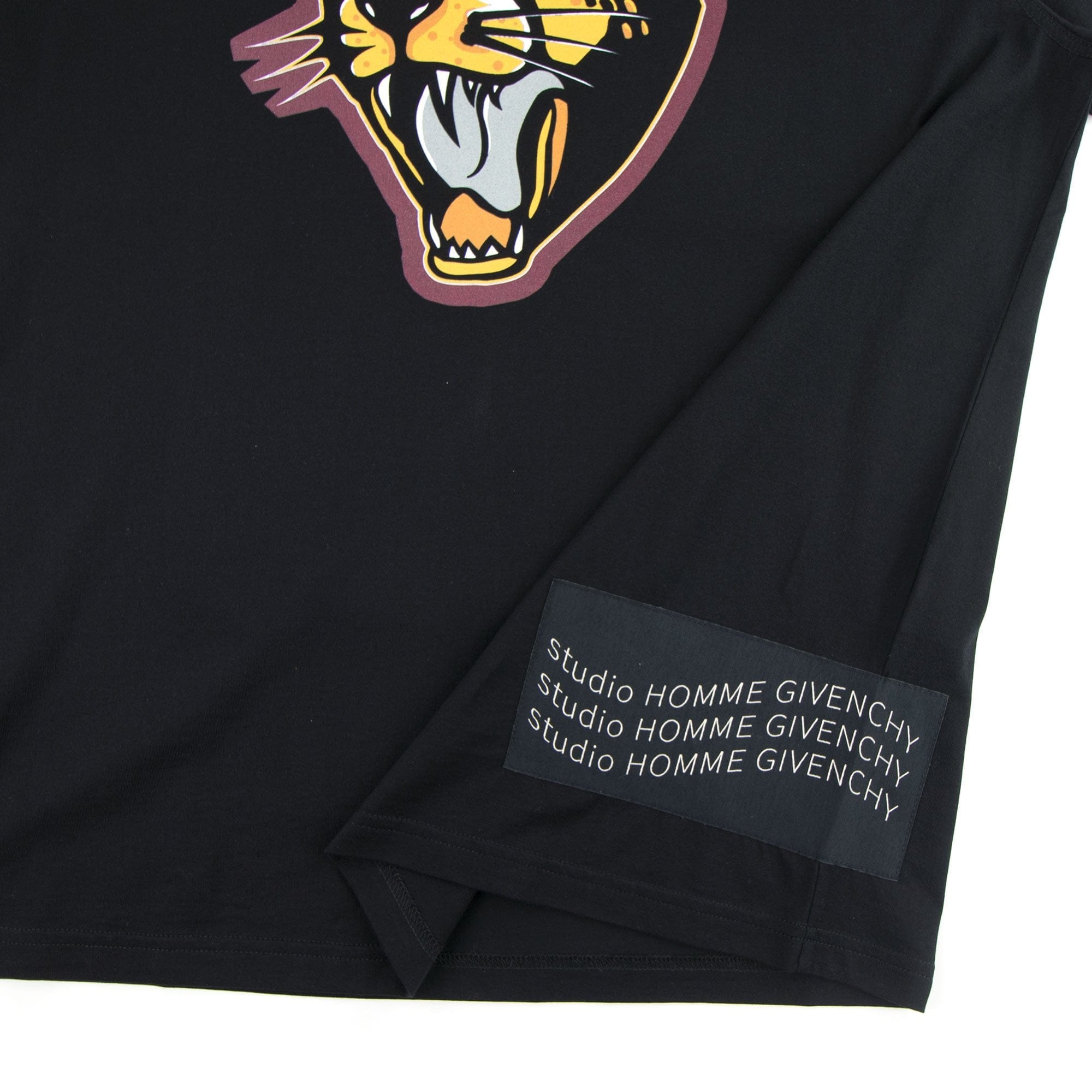 Givenchy Cheetah Regular Fit T-shirt Black