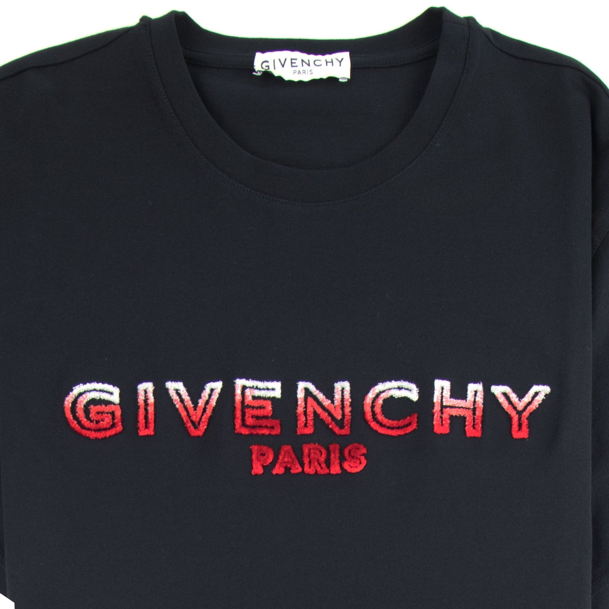 Givenchy Faded Regular Fit T-shirt Black