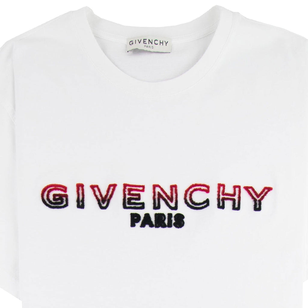 Givenchy Faded Regular Fit T-shirt White