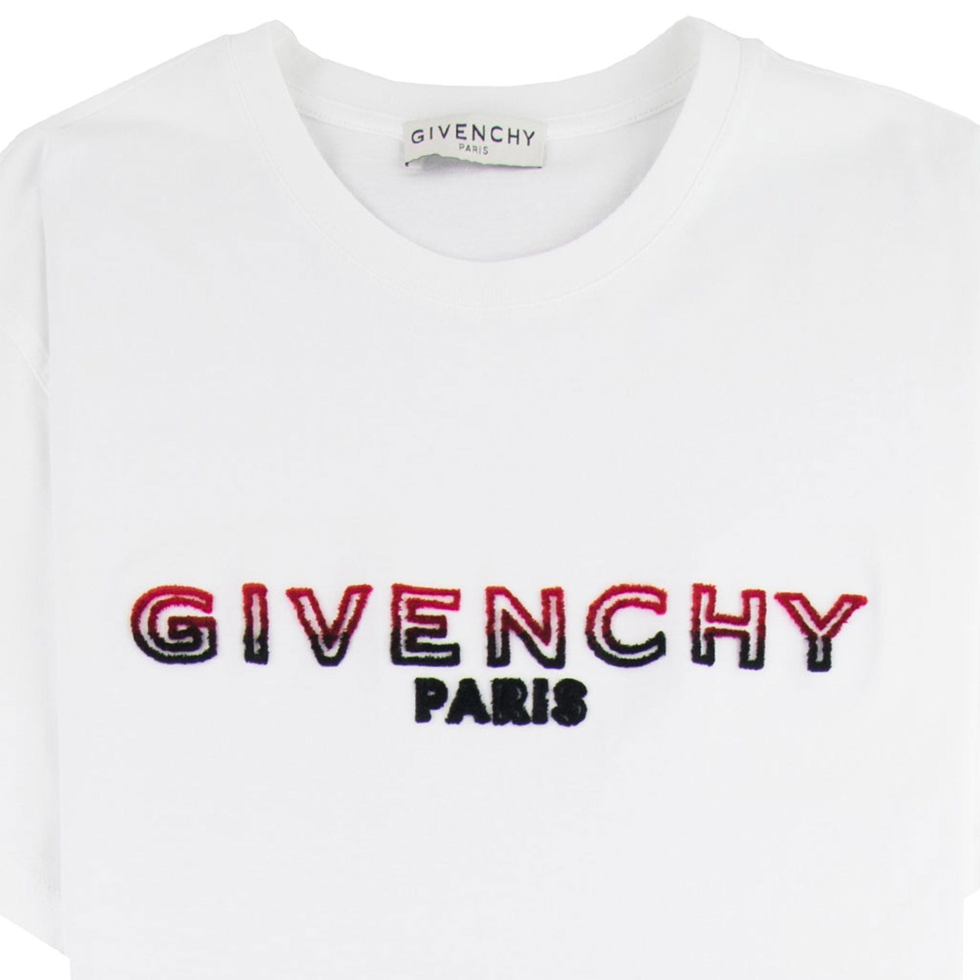 Givenchy Faded Regular Fit T-shirt White