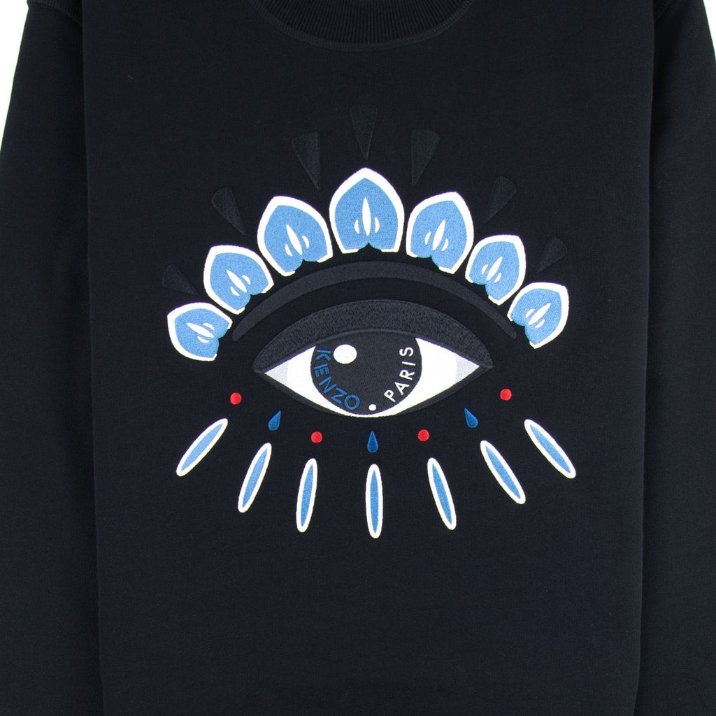 Kenzo Eye Sweatshirt Black/Teal