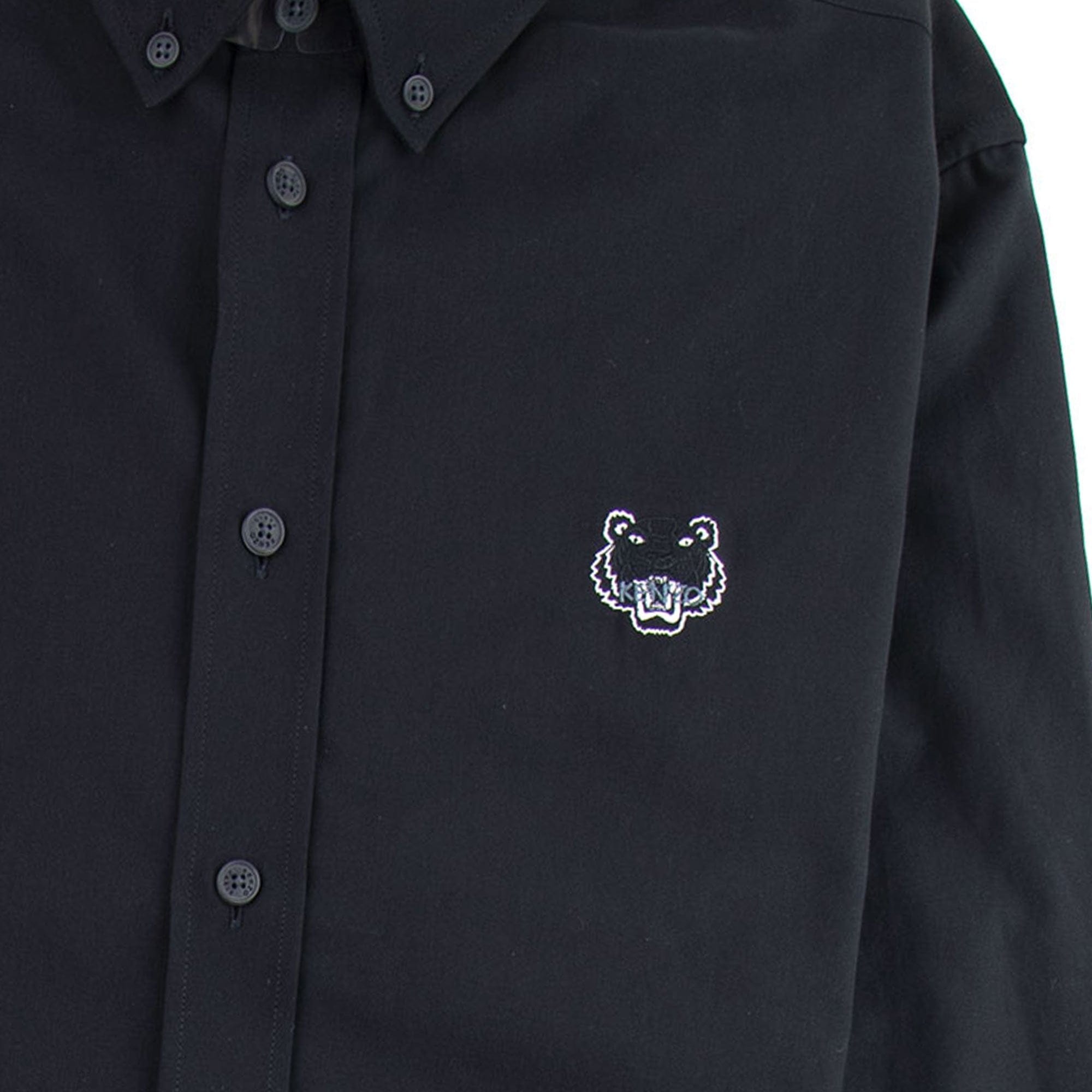 Kenzo Casual Tiger Shirt Black