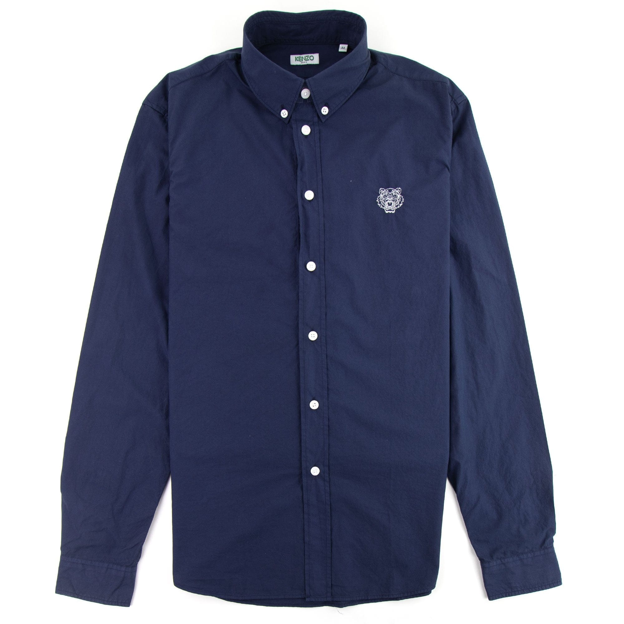 Kenzo Casual Tiger Shirt Navy