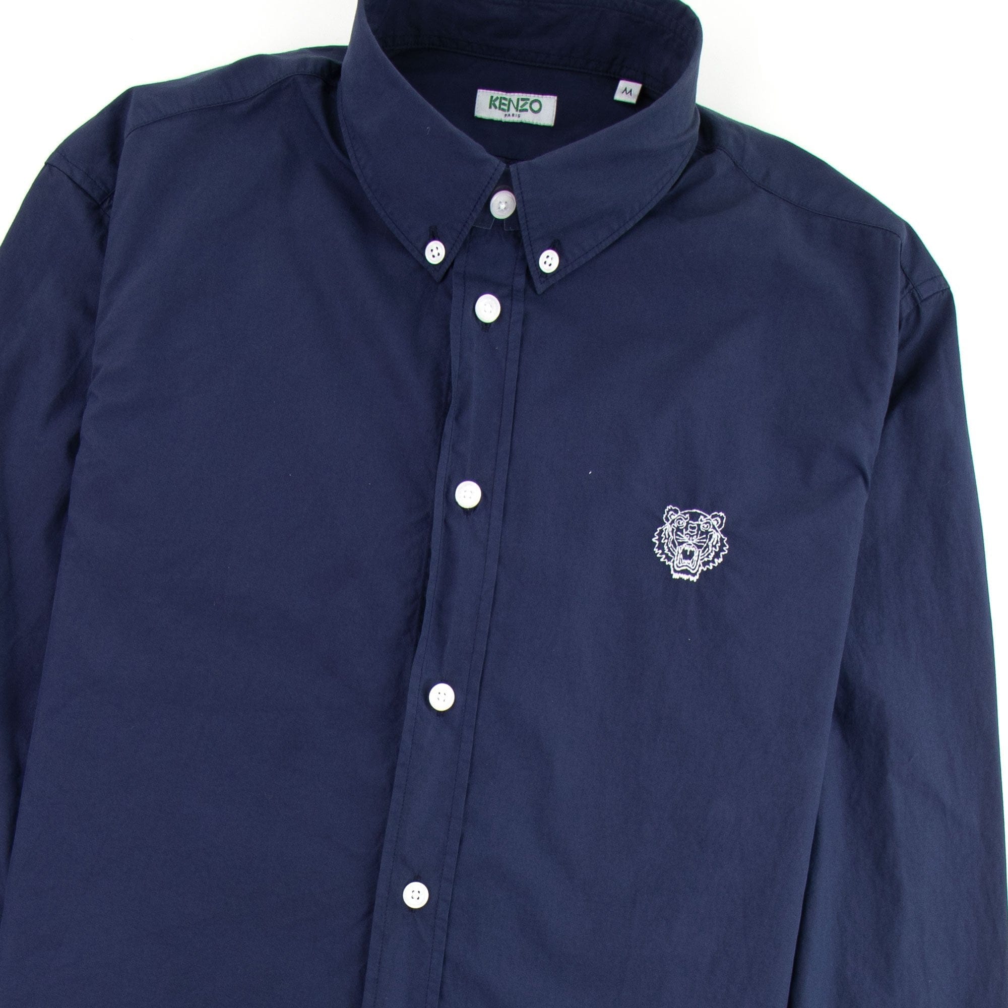 Kenzo Casual Tiger Shirt Navy
