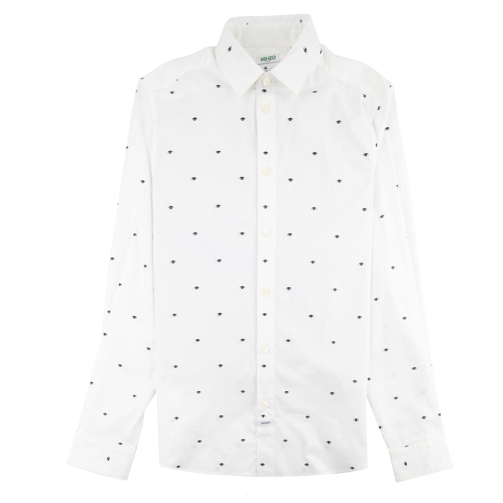 Kenzo Eye Slim Fit Shirt White