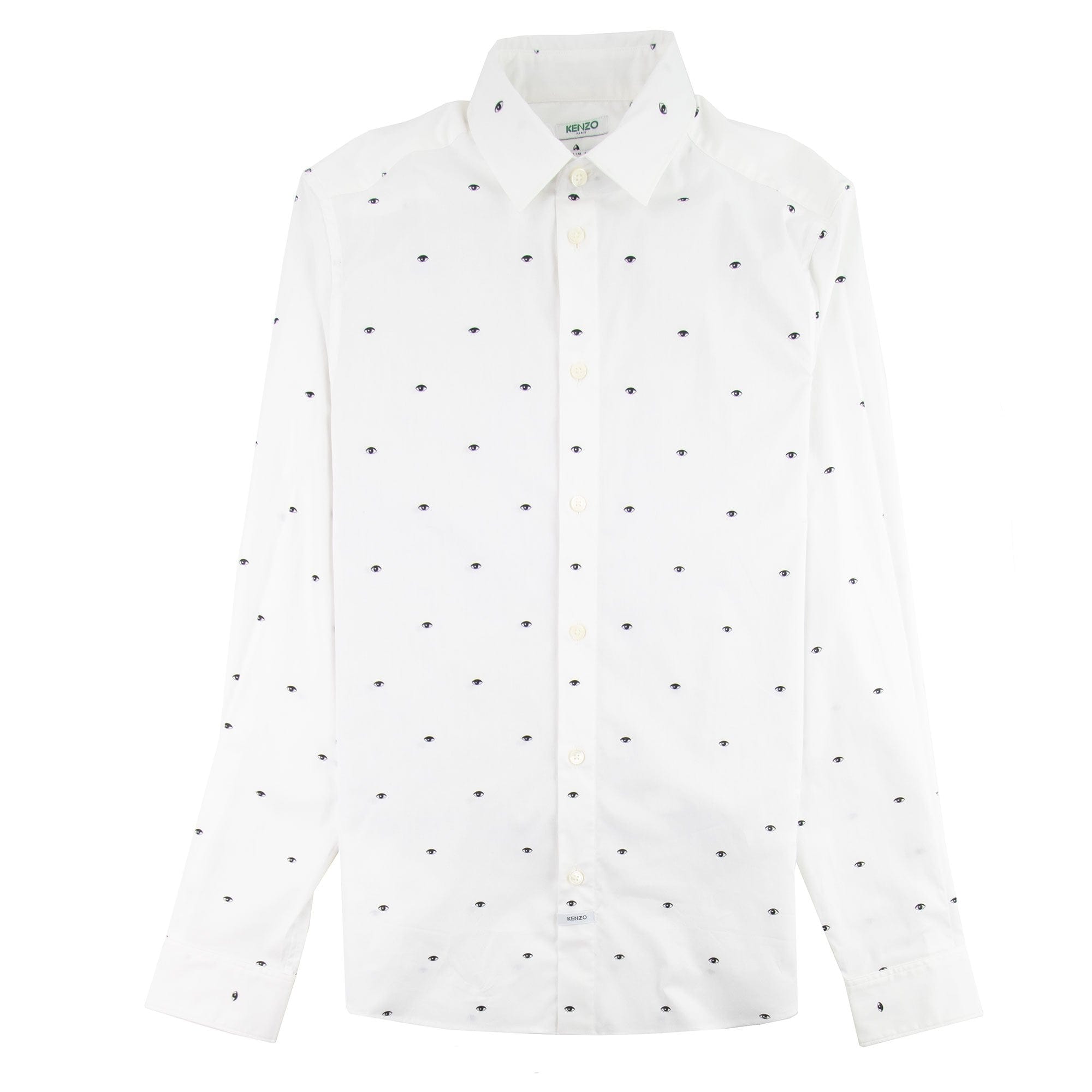 Kenzo Eye Slim Fit Shirt White